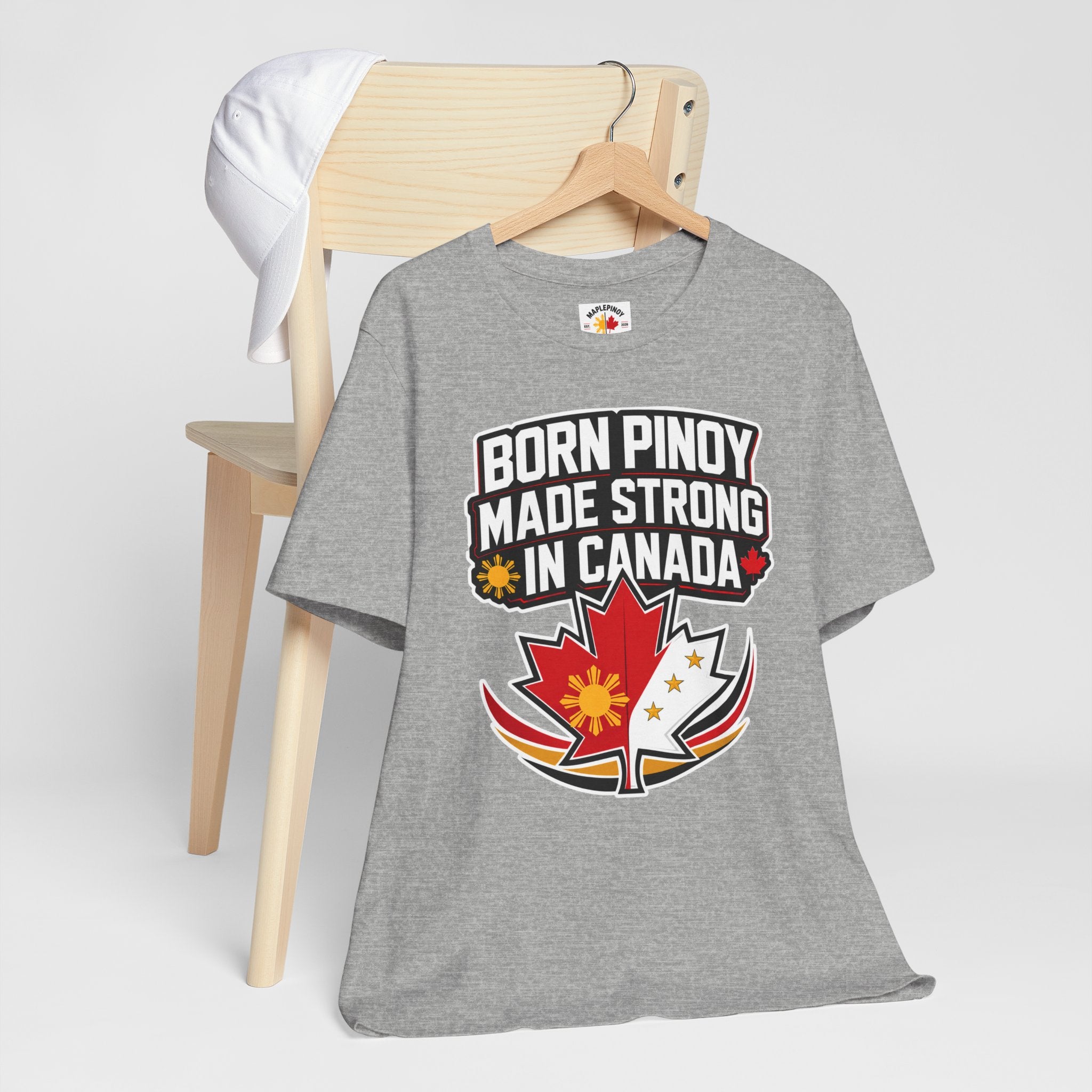 Born Pinoy, Made Strong in Canada — Filipino-Canadian Pride Tee