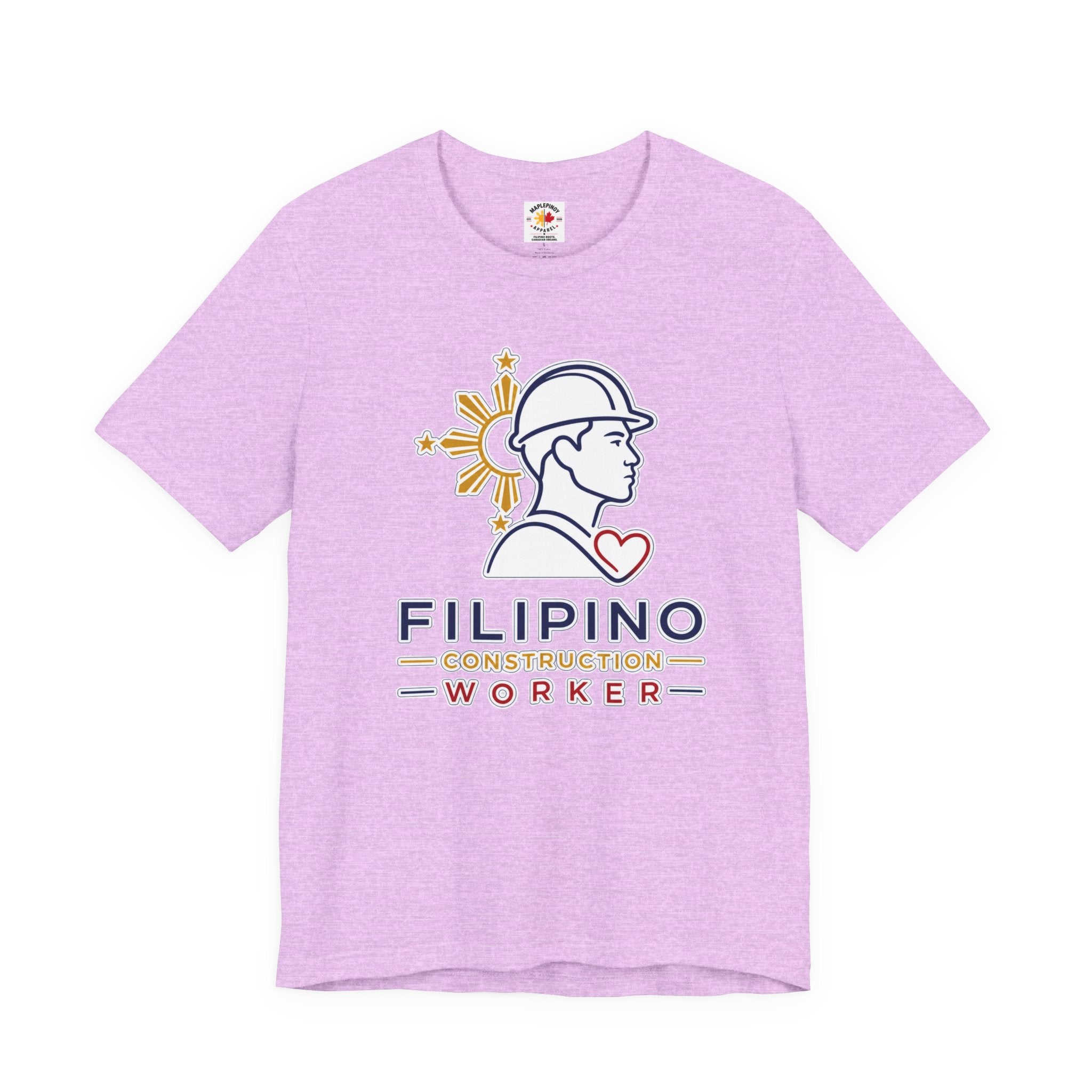 Kayod Para sa Pamilya — Filipino Construction Worker Pride Tee