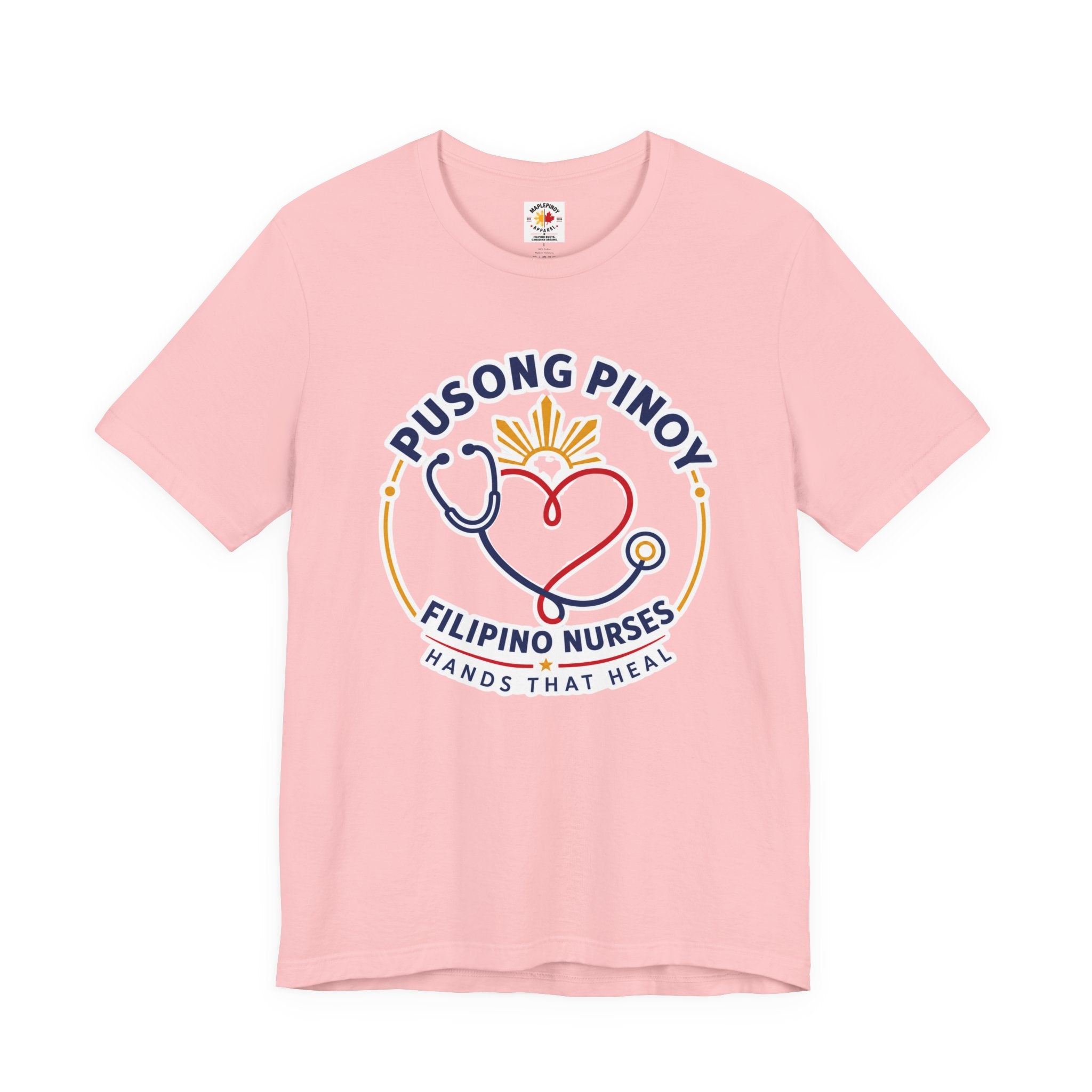 Pusong Pinoy, Hands That Heal — Filipino Nurse Pride Shirt