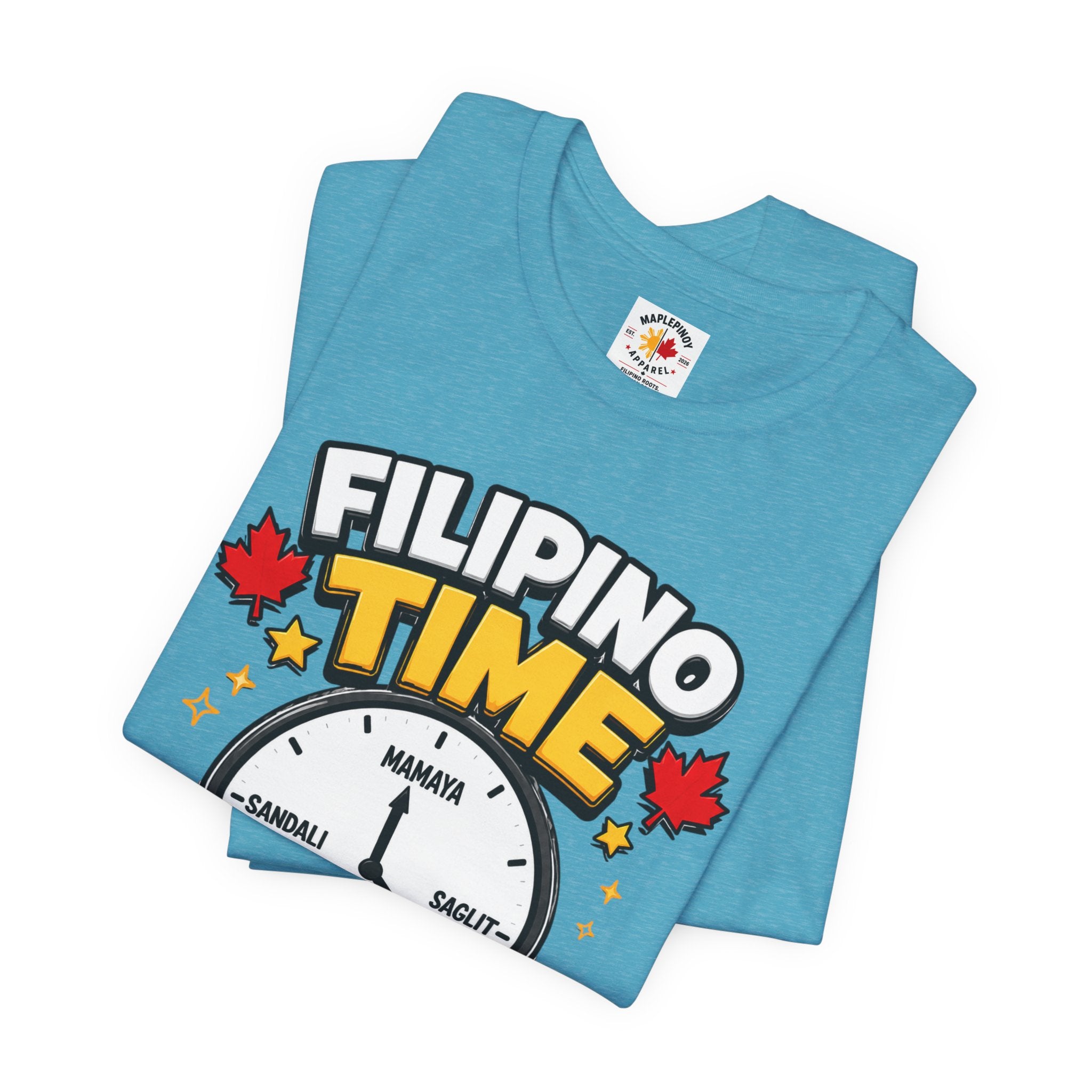 Filipino Time — Funny Pinoy Canadian Clock Tee