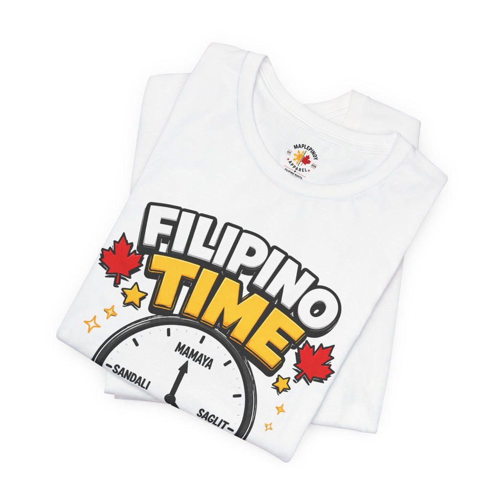 Filipino Time — Funny Pinoy Canadian Clock Tee