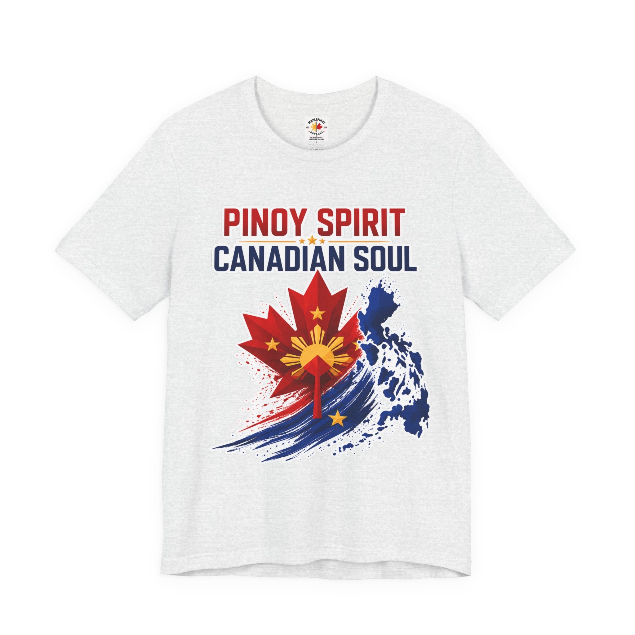 Pinoy Spirit, Canadian Soul — Filipino Canadian Pride Tee