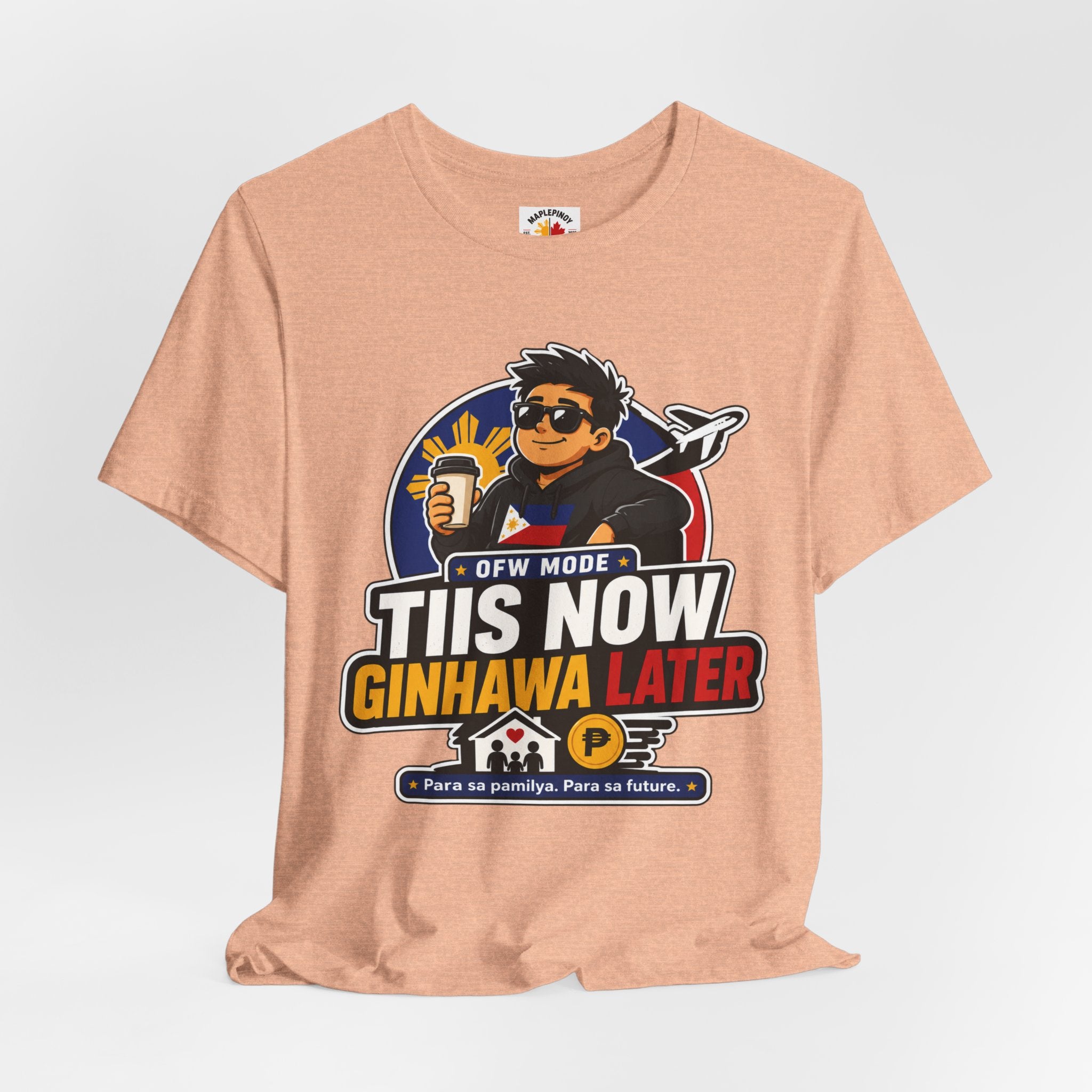 Tiis Now, Ginhawa Later — Filipino OFW Resilience Tee