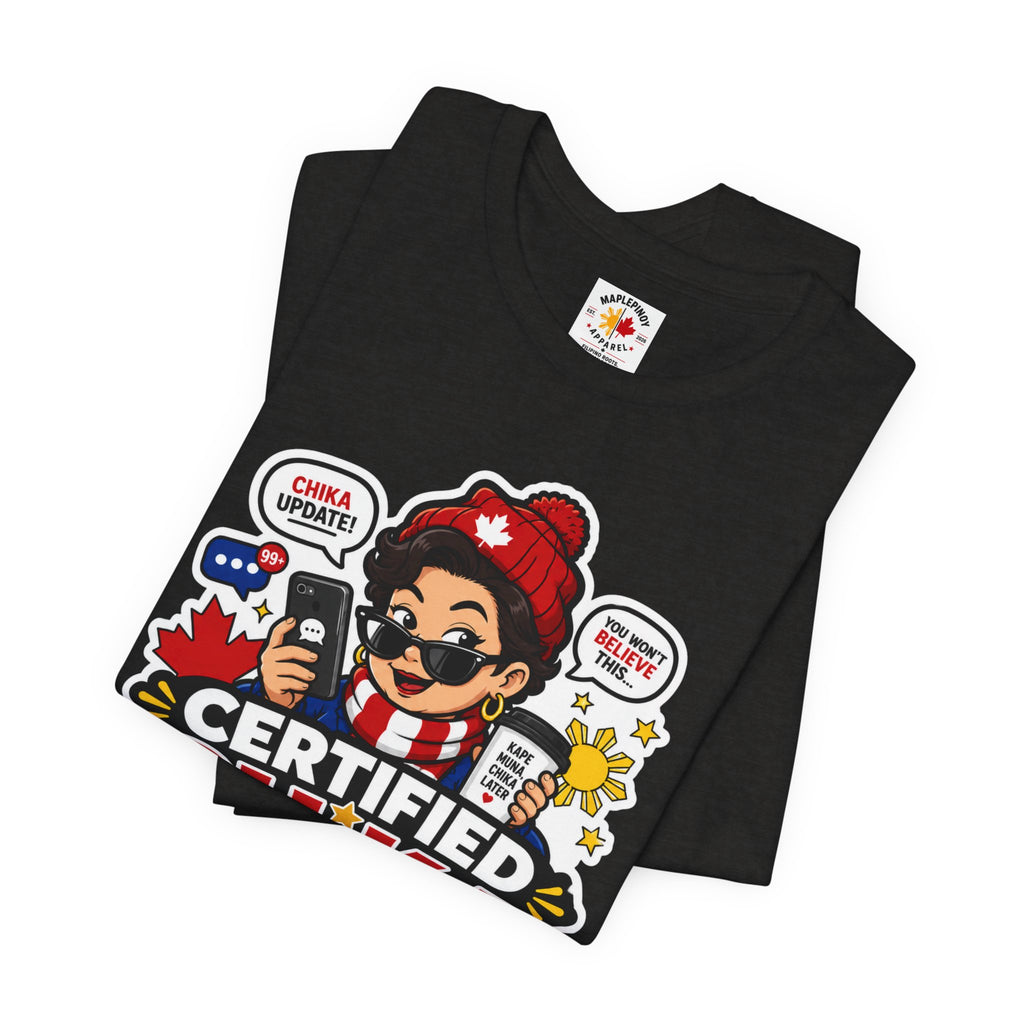 Certified Chika Officer — Funny Filipino Pride Tee
