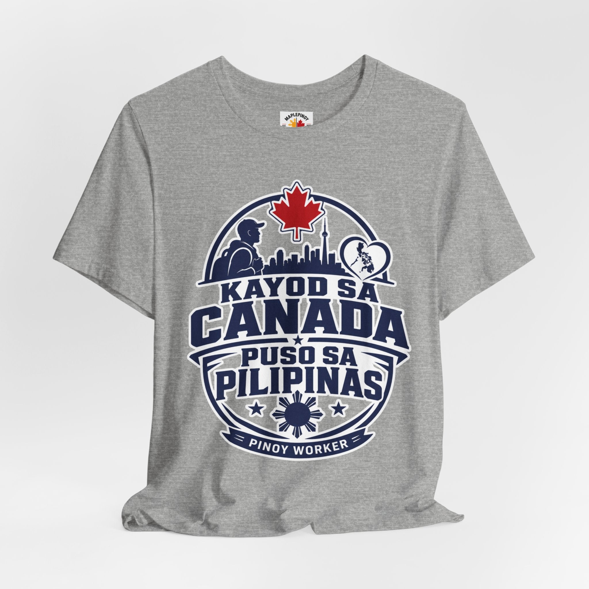 Kayod sa Canada, Puso sa Pilipinas — Filipino OFW Tee
