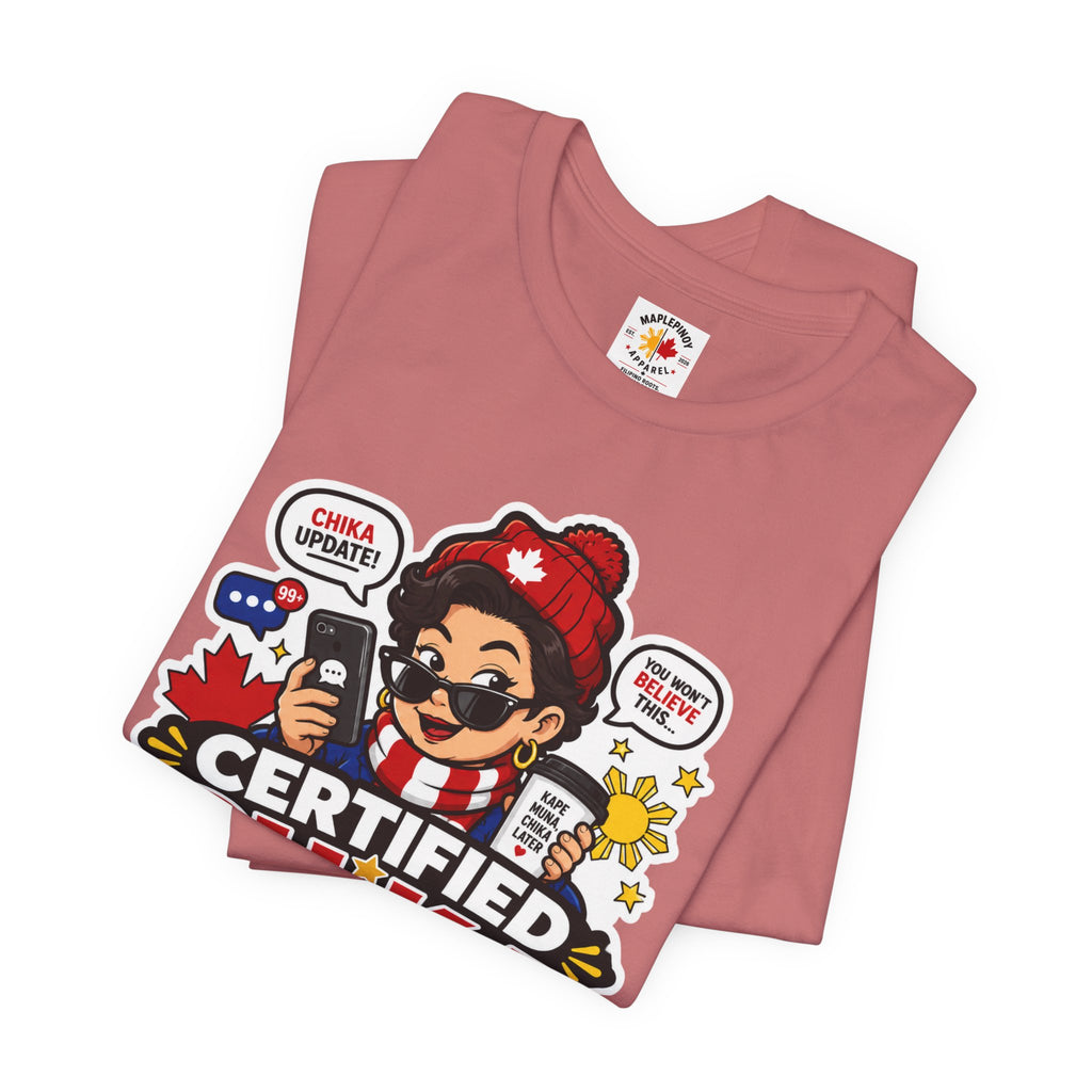 Certified Chika Officer — Funny Filipino Pride Tee