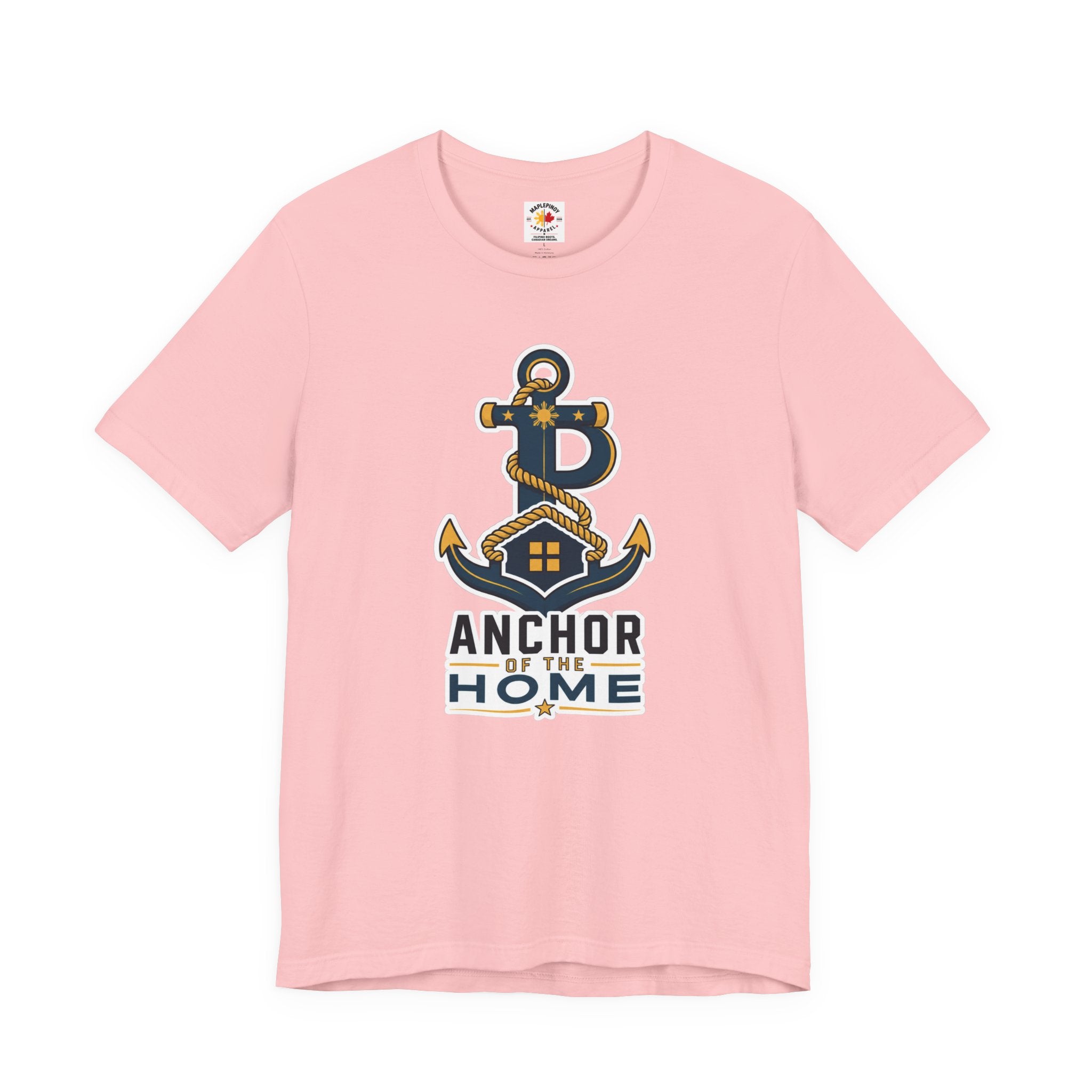 Anchor of the Home Filipino T-Shirt — Anchor, Rope & Home Design for OFWs, Dads & Seafarers