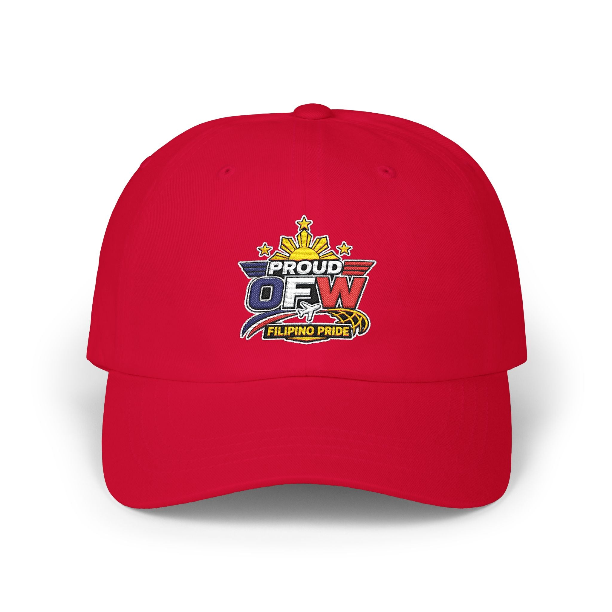 Proud OFW — Filipino Pride Embroidered Cap