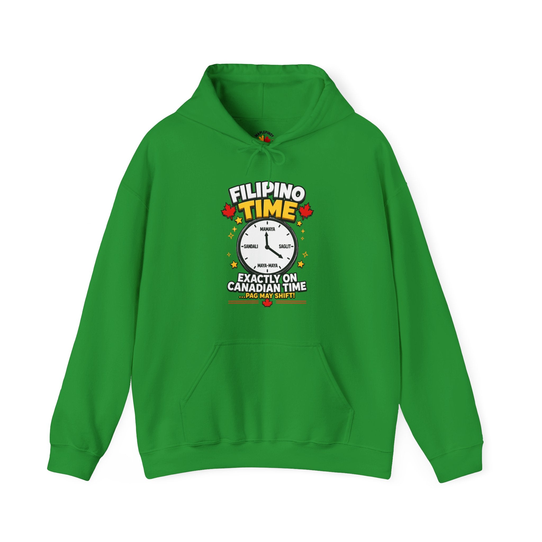 Filipino Time — Funny Pinoy Canadian Graphic Hoodie