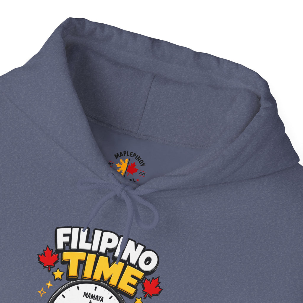 Filipino Time — Funny Pinoy Canadian Graphic Hoodie