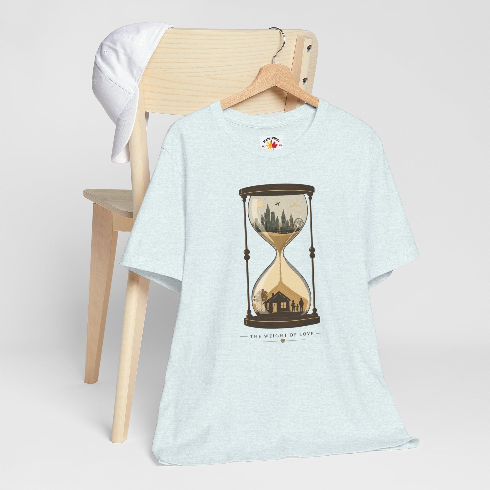 The Weight of Love T-Shirt – Filipino Family Sacrifice OFW Inspired Shirt