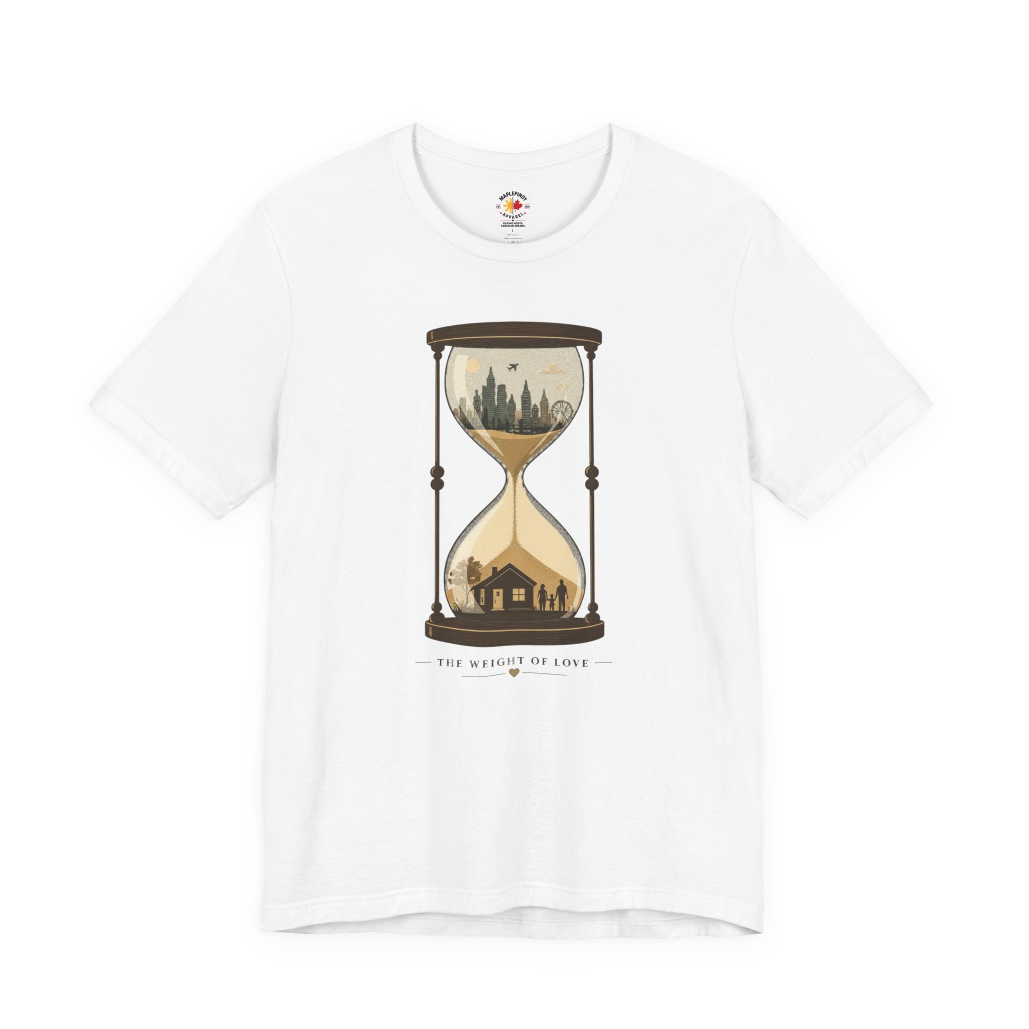 The Weight of Love T-Shirt – Filipino Family Sacrifice OFW Inspired Shirt